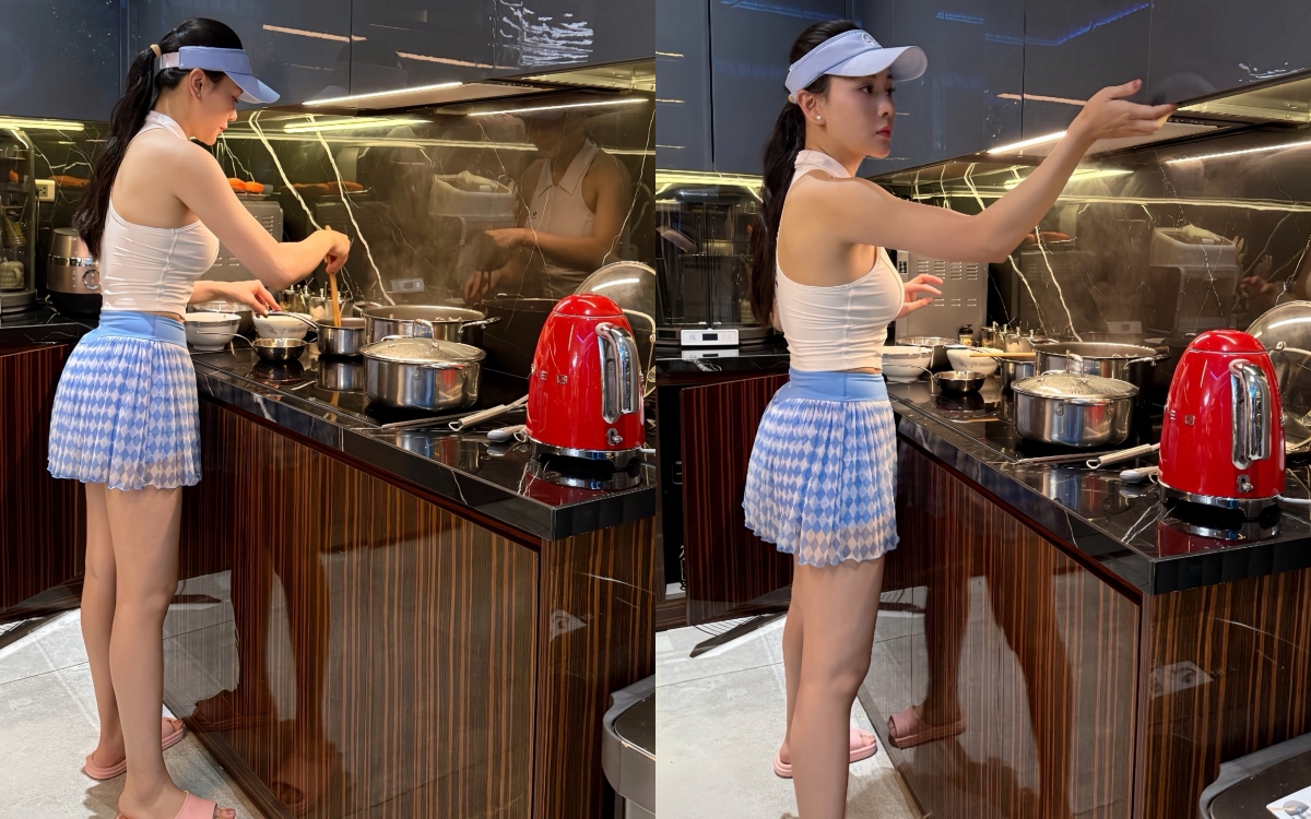 Phương link bong da truc tiep "sáng đi làm - tối vào bếp", dùng 1 chiếc máy mà mẹ đảm nào cũng mê- Ảnh 2.