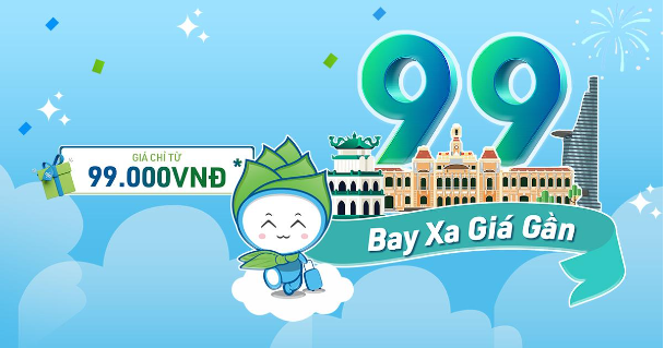 Tưng bừng 9.9, chớp ngay ngàn vé bay chỉ từ 99.000 đồng cùng Bamboo Airways- Ảnh 1. Tưng bừng 9.9, chớp ngay ngàn vé truc tiep bong da hom nay chỉ từ 99.000 đồng cùng Bamboo Airways- Ảnh 1.