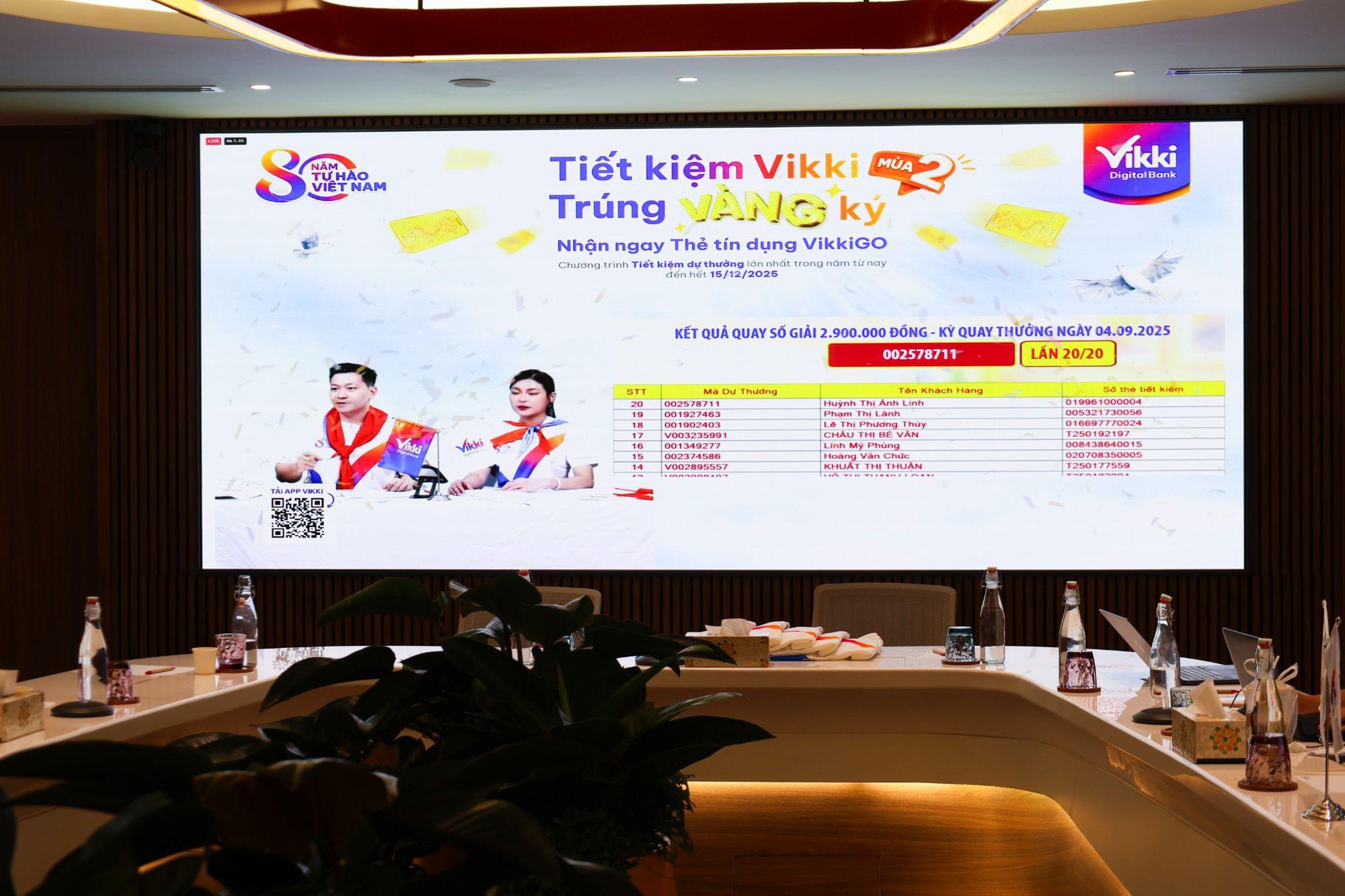 Phiên livestream “Tiết kiệm Vikki Trúng VÀNG Ký MÙA 2” bùng nổ dịp 2/9 với 29 phần quà giá trị- Ảnh 3. Phiên livestream “Tiết kiệm Vikki Trúng VÀNG Ký MÙA 2” bùng nổ dịp 2/9 với 29 phần quà giá trị- Ảnh 3.