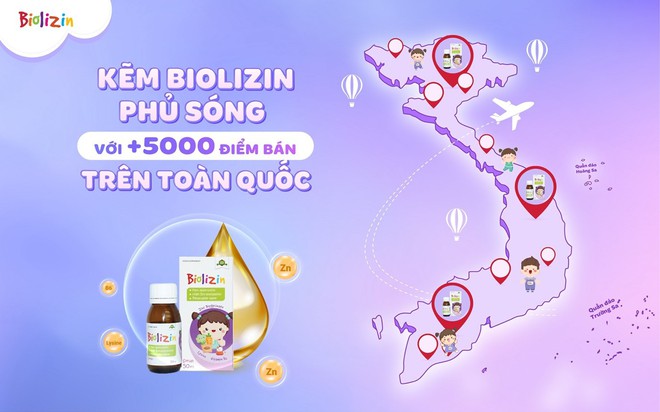 TPBVSK Biolizin đã phủ sóng hơn 5000 điểm bán trên toàn quốc- Ảnh 1.