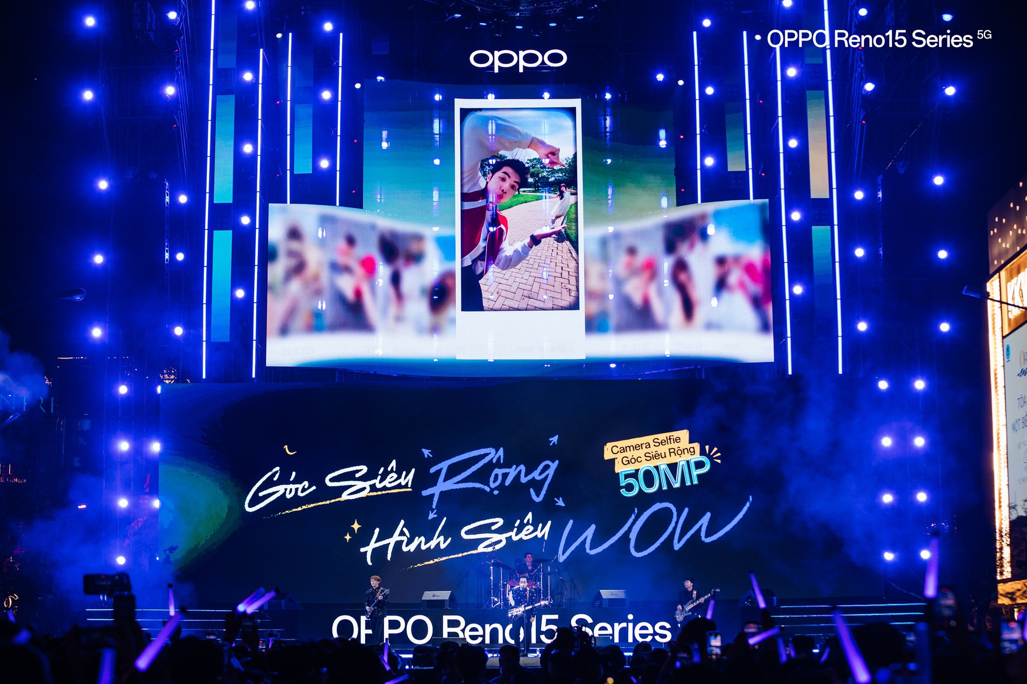 Sự kiện ra mắt OPPO Reno15 Series b&ugrave;ng nổ giữa kh&ocirc;ng gian &acirc;m nhạc Mưa Sao Băng c&ugrave;ng với Sơn T&ugrave;ng M-TP v&agrave; nhiều nghệ sĩ nổi bật- Ảnh 5.