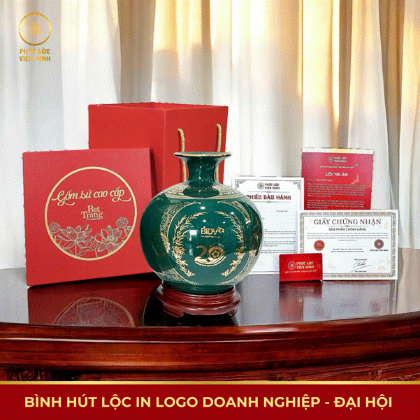 B&igrave;nh h&uacute;t lộc gốm sứ B&aacute;t Tr&agrave;ng &ndash; Q&ugrave;a tặng Doanh nghiệp, đại hội, tổ chức- Ảnh 2.