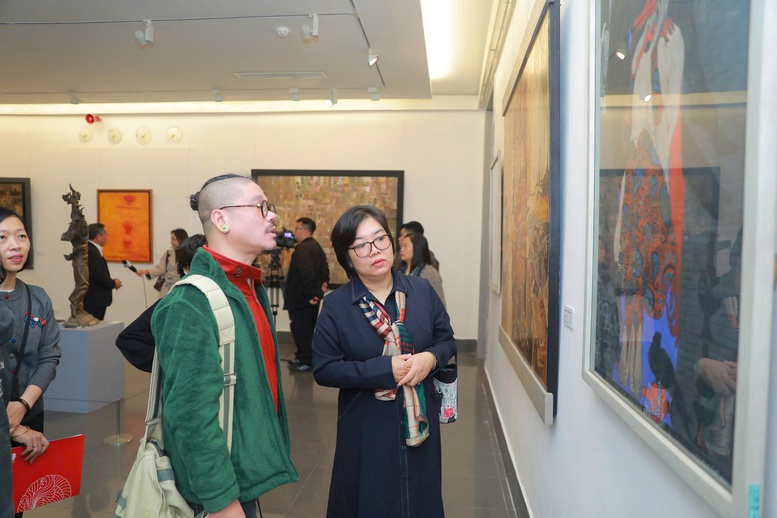 Bảo t&agrave;ng Mỹ thuật Việt Nam tiếp nhận gần 1.000 t&aacute;c phẩm mỹ thuật- Ảnh 2.