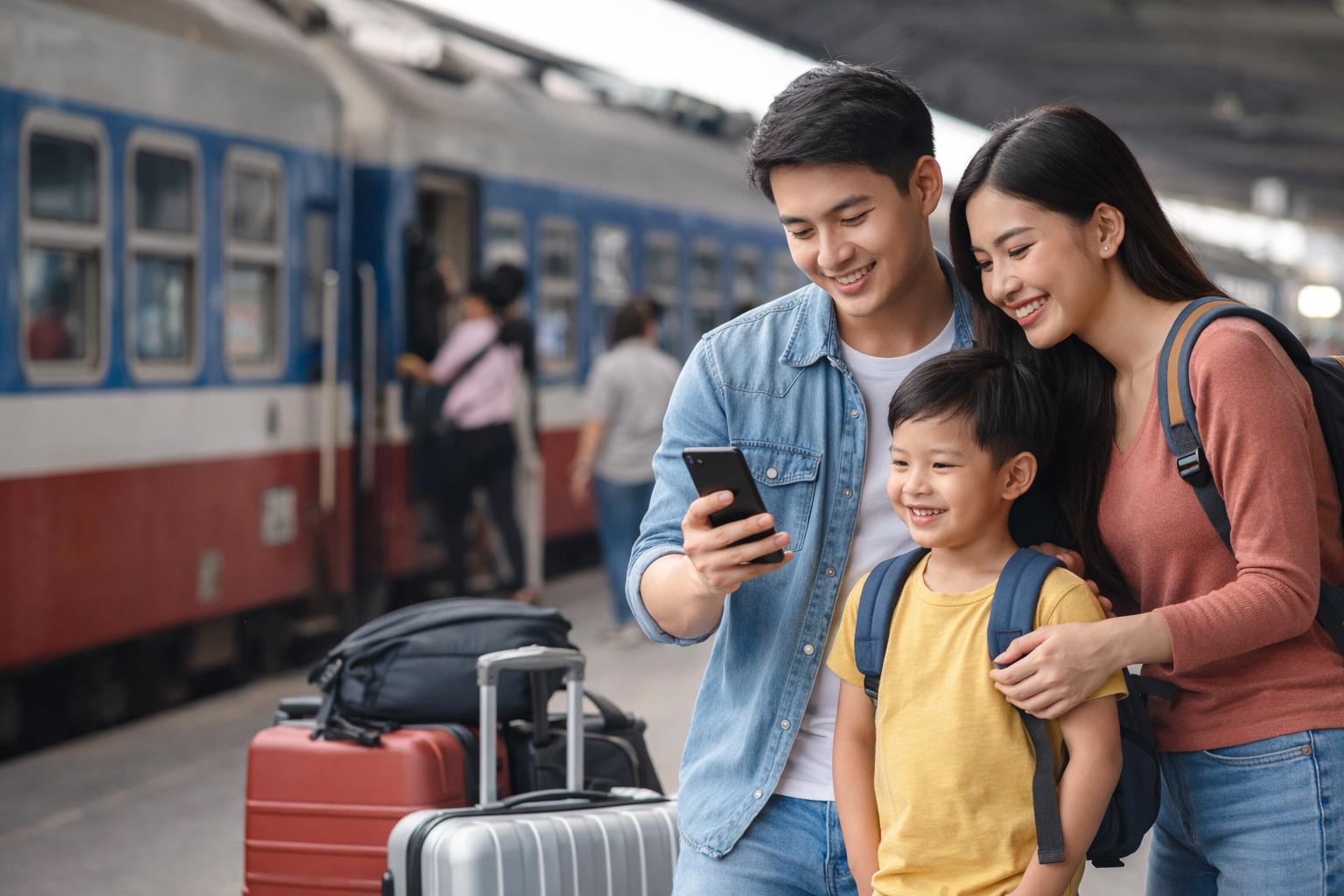 Người d&ugrave;ng VCB Digibank hưởng lợi lớn với loạt ưu đ&atilde;i khi đặt v&eacute; t&agrave;u, xe v&agrave; m&aacute;y bay dịp Tết- Ảnh 1.