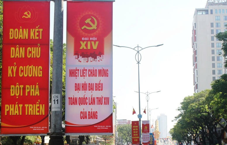 Rực rỡ cờ, hoa ch&agrave;o mừng Đại hội XIV của Đảng- Ảnh 24.