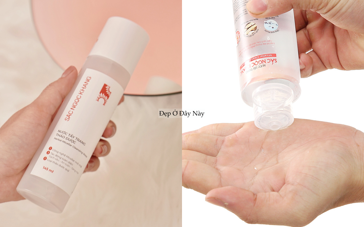 5 lọ nước tẩy trang "made in Vietnam" vừa rẻ vừa tốt, l&agrave;m sạch s&acirc;u m&agrave; kh&ocirc;ng g&acirc;y kh&ocirc; da- Ảnh 6.