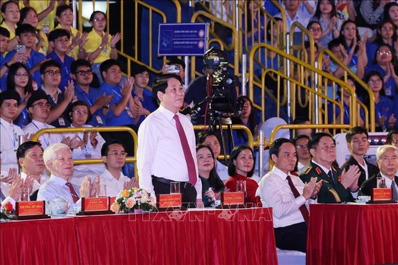 L&atilde;nh đạo Đảng, Nh&agrave; nước dự cầu truyền h&igrave;nh kỷ niệm 85 năm Ng&agrave;y B&aacute;c Hồ về nước trực tiếp l&atilde;nh đạo c&aacute;ch mạng Việt Nam- Ảnh 2.