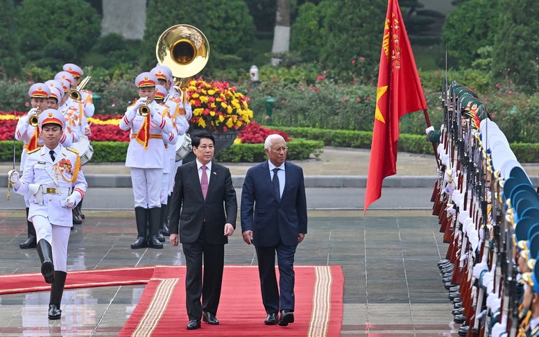 Tổng B&iacute; thư T&ocirc; L&acirc;m tiếp Chủ tịch Hội đồng ch&acirc;u &Acirc;u- Ảnh 9.