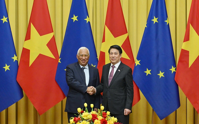 Tổng B&iacute; thư T&ocirc; L&acirc;m tiếp Chủ tịch Hội đồng ch&acirc;u &Acirc;u- Ảnh 8.