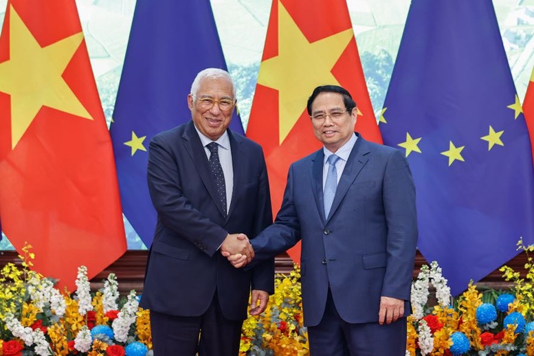 Thủ tướng: Chuyến thăm Việt Nam của Chủ tịch Hội đồng ch&acirc;u &Acirc;u l&agrave; th&ocirc;ng điệp th&uacute;c đẩy xu thế hợp t&aacute;c- Ảnh 2.