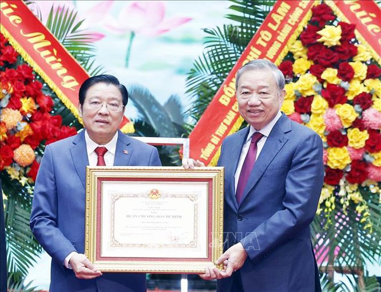 Tổng B&iacute; thư T&ocirc; L&acirc;m: C&ocirc;ng t&aacute;c nội ch&iacute;nh phải đ&uacute;ng, tr&uacute;ng, kịp thời v&agrave; nh&acirc;n văn- Ảnh 4.