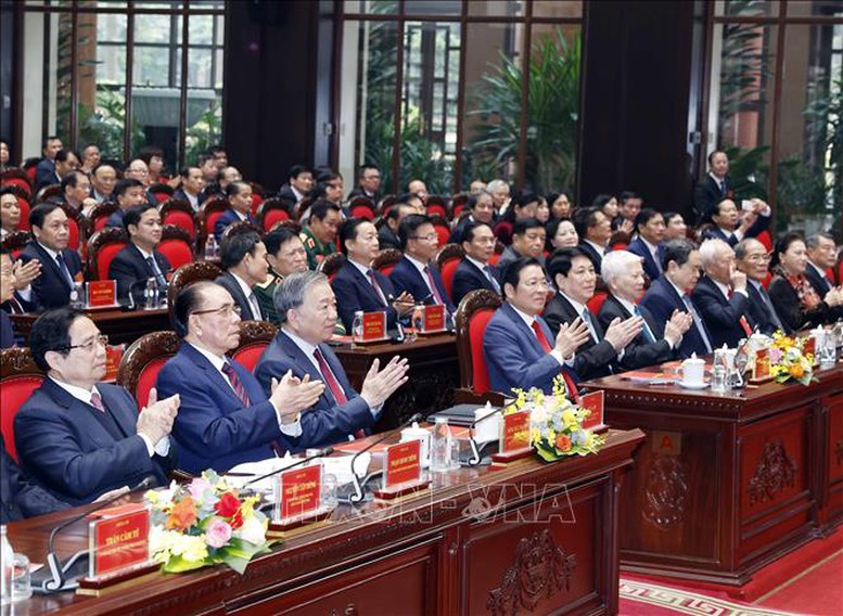 Tổng B&iacute; thư T&ocirc; L&acirc;m: C&ocirc;ng t&aacute;c nội ch&iacute;nh phải đ&uacute;ng, tr&uacute;ng, kịp thời v&agrave; nh&acirc;n văn- Ảnh 2.