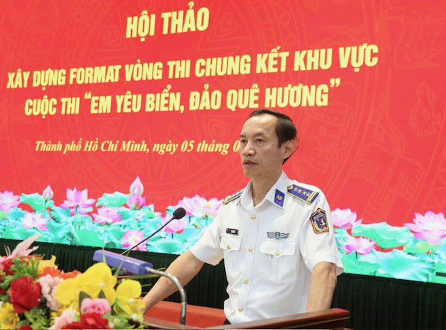 Đại t&aacute; L&ecirc; Văn T&uacute;, Ch&iacute;nh uỷ BTL V&ugrave;ng trưởng ban chỉ đạo đề &aacute;n cấp v&ugrave;ng chủ tr&igrave; hội thảo