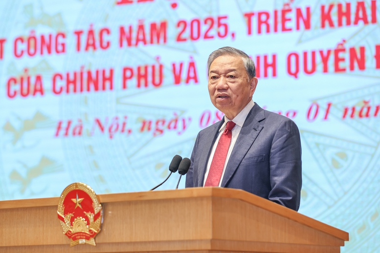 Tổng B&iacute; thư T&ocirc; L&acirc;m: Giai đoạn tới đ&ograve;i hỏi đổi mới căn bản tư duy ph&aacute;t triển, phương thức quản trị v&agrave; ph&acirc;n bổ nguồn lực- Ảnh 4.