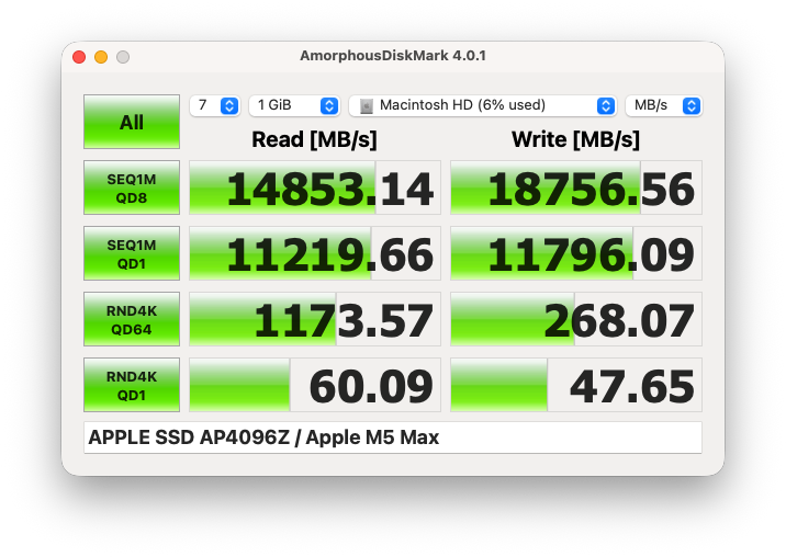 "Chóng mặt" trước sức mạnh của Mac Studio M5 Max: SSD thần tốc, từ sáng tạo nội dung đến gaming đều đỉnh - Ảnh 10.