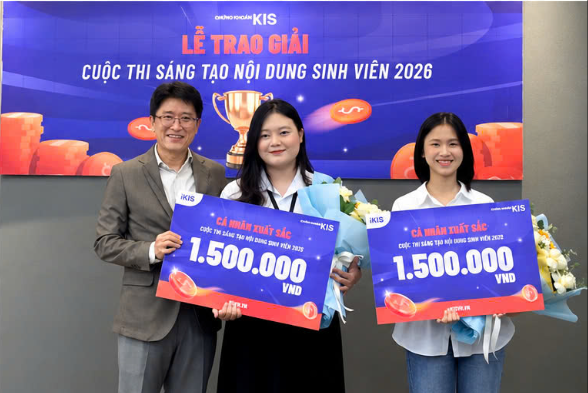 10 đội sinh vi&ecirc;n tạo 189 nội dung t&agrave;i ch&iacute;nh tại KIS Content Challenge 2026- Ảnh 2.