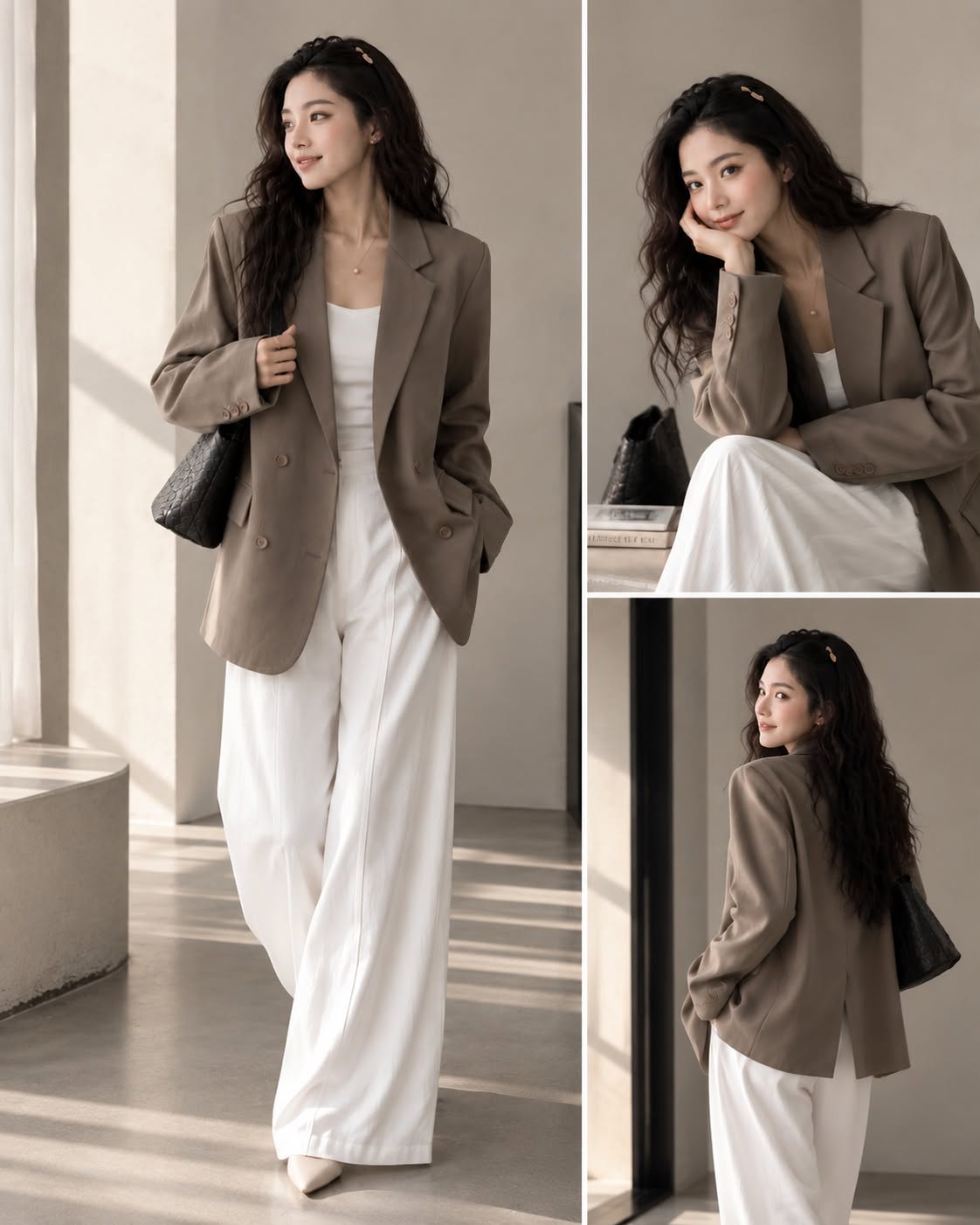 Blazer mùa thu: Chạm ngưỡng thanh lịch, sang chảnh với những cách mix đồ đầy khí chất- Ảnh 11.