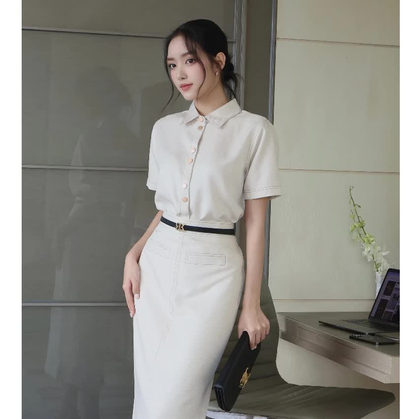 Diện cả set đồ đồng màu: Bí kíp mặc đẹp chuẩn "old money" khi tới công sở - Ảnh 6.
