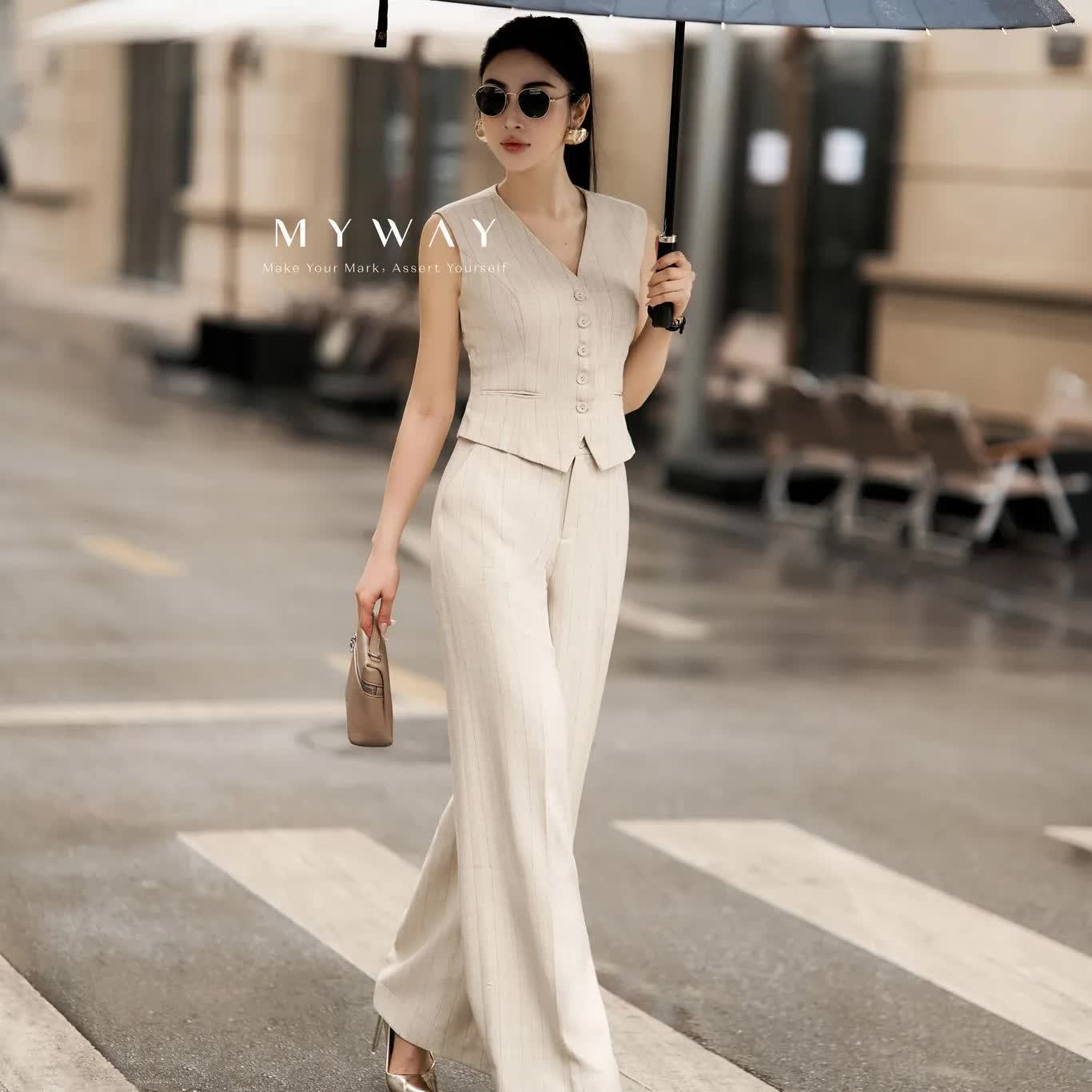 Diện cả set đồ đồng màu: Bí kíp mặc đẹp chuẩn "old money" khi tới công sở - Ảnh 7.