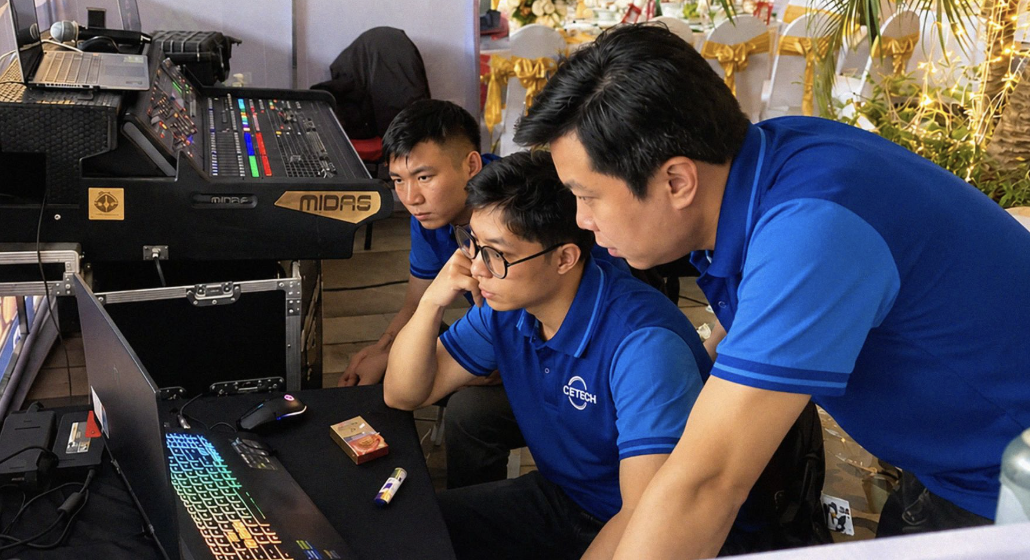 CETECH mang Projection Mapping 360° đến triển lãm 70 năm Đại học Bách khoa Hà Nội- Ảnh 3.