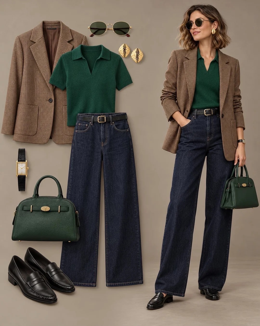 Gợi ý mặc đồ đi làm mùa thu theo style old money: Càng tối giản càng sang - Ảnh 3.