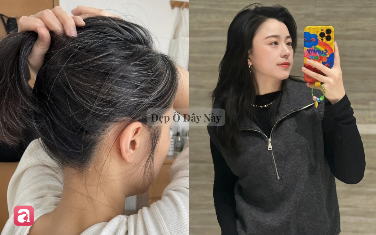 Vì sao càng nhuộm tóc đen càng thấy tóc bạc nhiều hơn?- Ảnh 2.