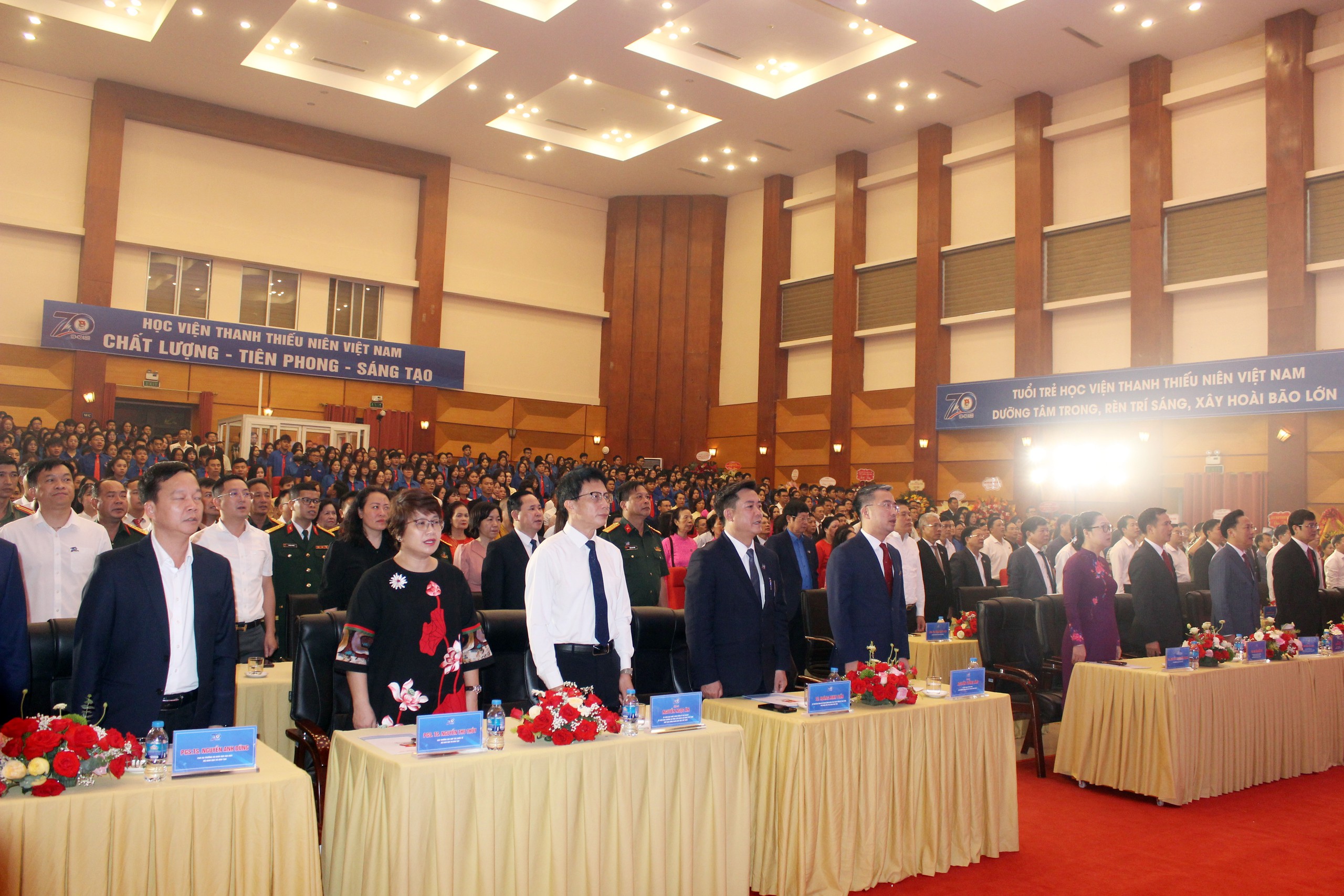 Học viện Thanh thiếu niên Việt Nam kỷ niệm 70 năm ngày truyền thống - Ảnh 2.