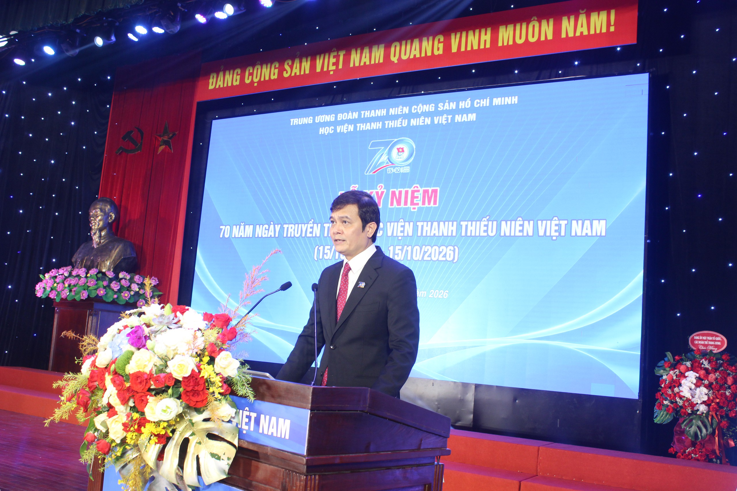 Học viện Thanh thiếu niên Việt Nam kỷ niệm 70 năm ngày truyền thống - Ảnh 4.