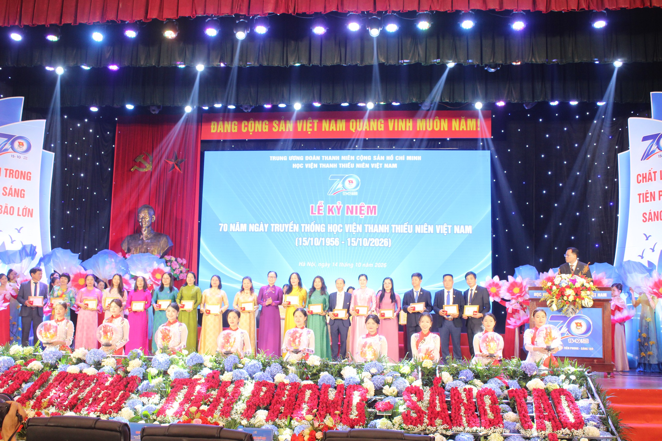 Học viện Thanh thiếu niên Việt Nam kỷ niệm 70 năm ngày truyền thống - Ảnh 7.