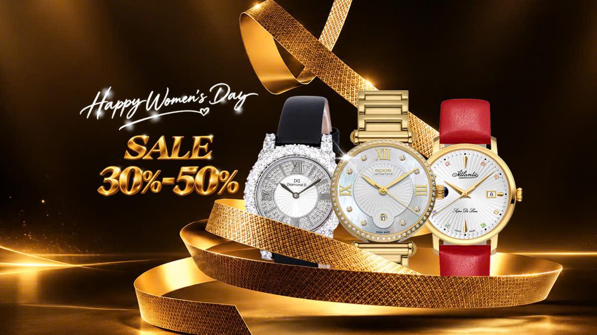 Đồng hồ nữ &ndash; m&oacute;n qu&agrave; 20/10 thiết thực với ưu đ&atilde;i tới 50% từ Đăng Quang Watch - Ảnh 1.