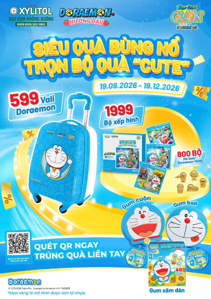 Kh&aacute;m ph&aacute; "si&ecirc;u qu&agrave;" Doraemon cực "cute" khiến ba mẹ săn đ&oacute;n- Ảnh 2.