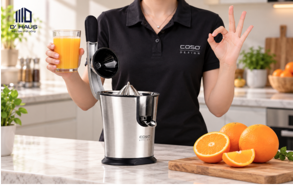 N&acirc;ng tầm thức uống: Trải nghiệm m&aacute;y vắt cam cao cấp CASO CP 330 Pro tại nh&agrave;- Ảnh 3.