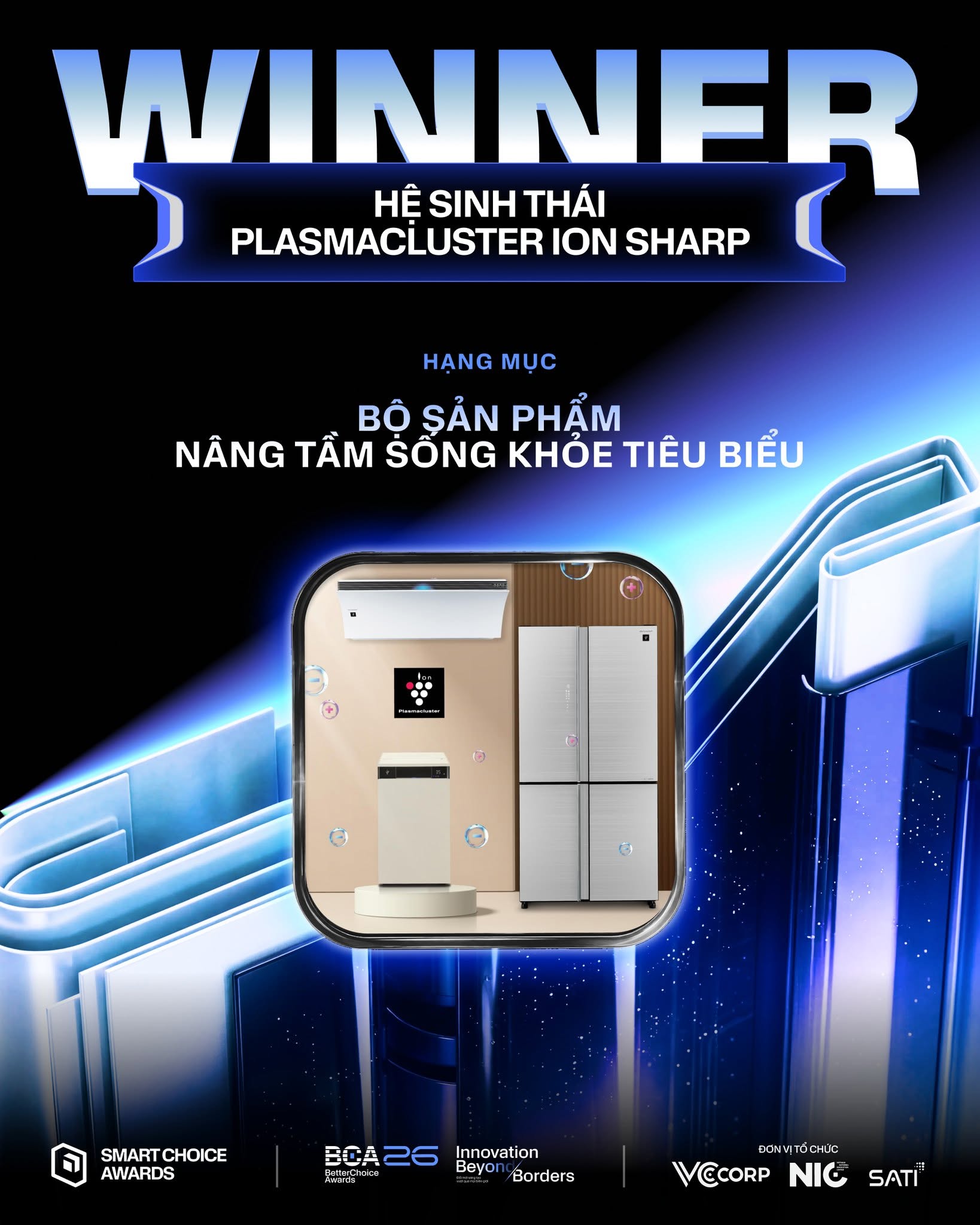 Sharp Airest được vinh danh trong "Bộ sản phẩm nâng tầm sống khỏe tiêu biểu" tại BCA 2026- Ảnh 2.