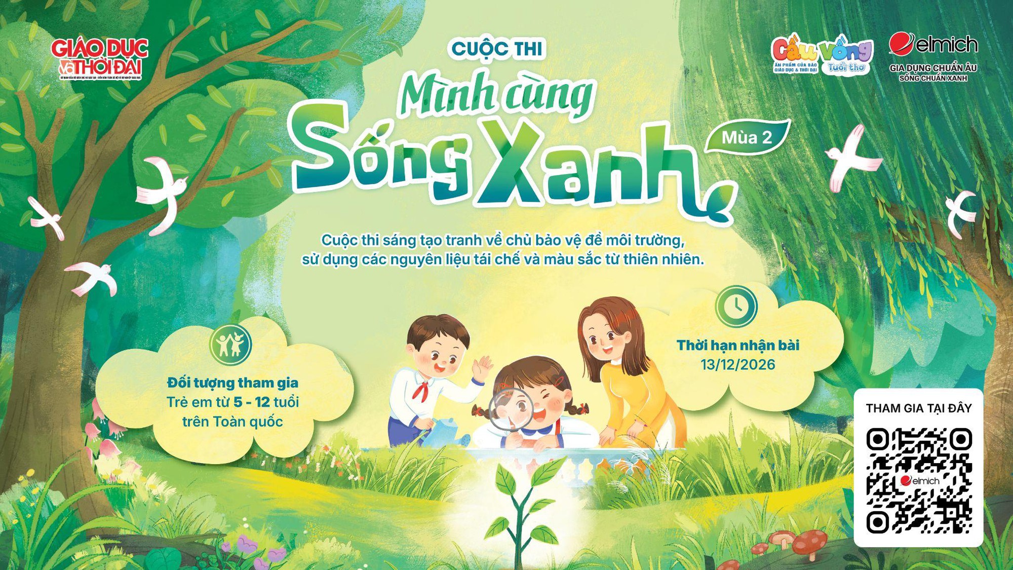 Elmich Việt Nam phát động cuộc thi "Mình Cùng Sống Xanh" mùa 2- Ảnh 1.