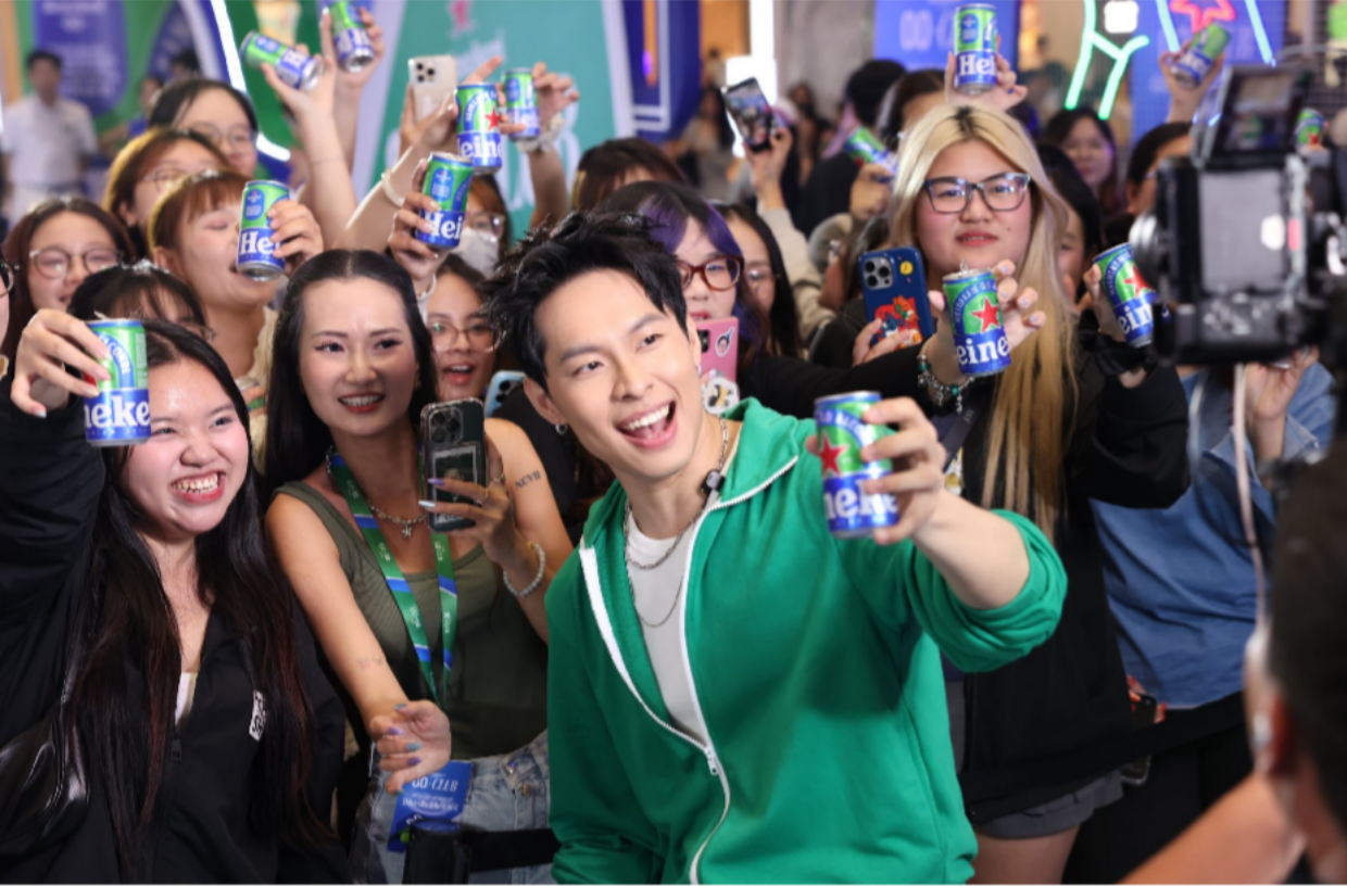 HURRYKNG và Roos Van Reek nhập cuộc hội dân chơi kết nối khi bất ngờ xuất hiện tại Heineken 0.0 CLUB - Ảnh 12.