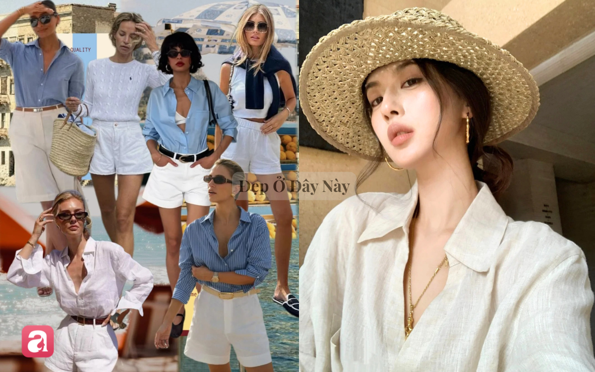 Sơ mi vải đũi - chiếc áo vừa trẻ vừa sang chuẩn "old money" mà chị em nào cũng nên có 1 chiếc - Ảnh 1.