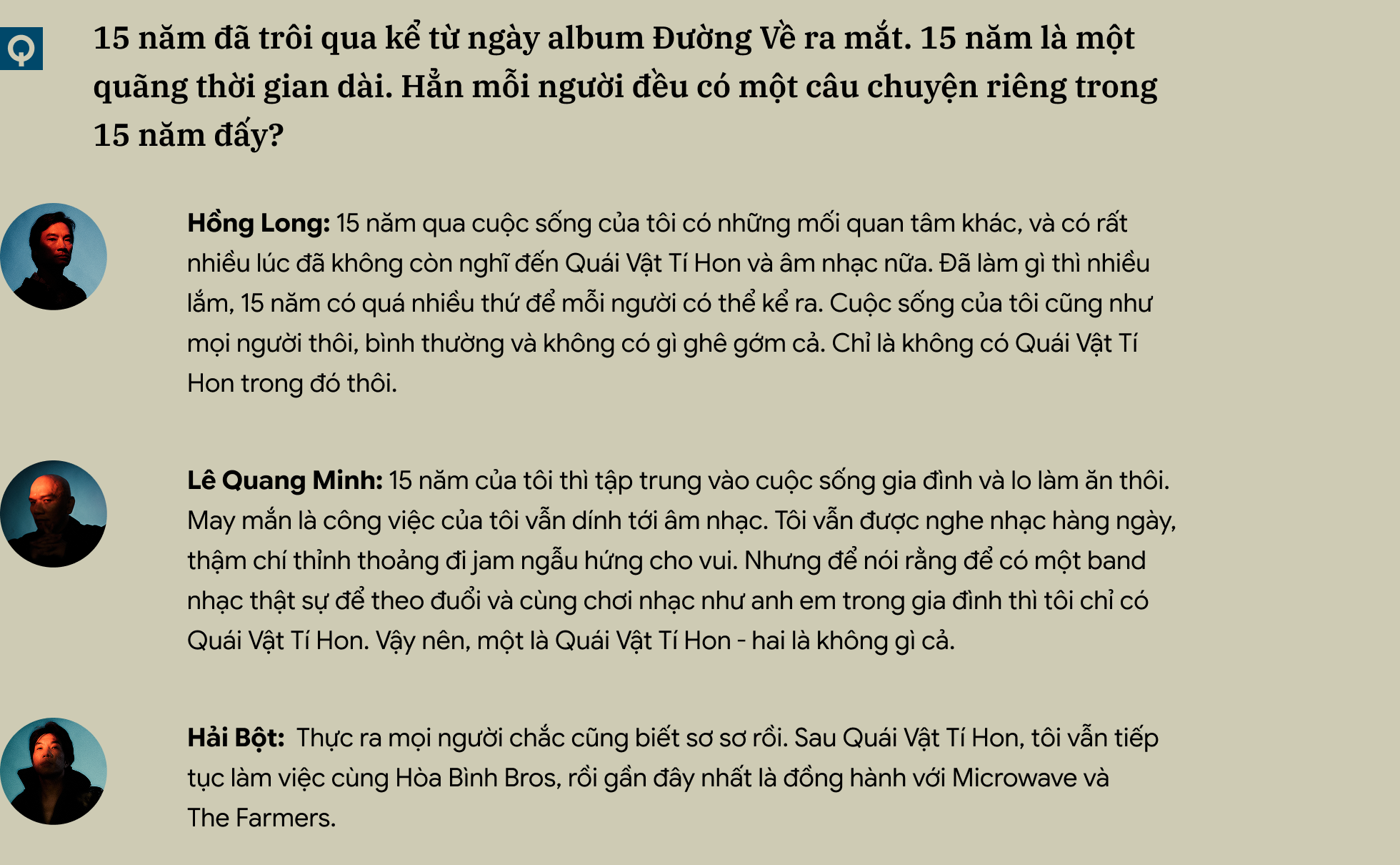 Qu&aacute;i Vật T&iacute; Hon: L&yacute; do thực sự để c&oacute; "Đường về", ch&iacute;nh l&agrave; v&igrave; m&igrave;nh đ&atilde; lựa chọn ra đi - Ảnh 2.