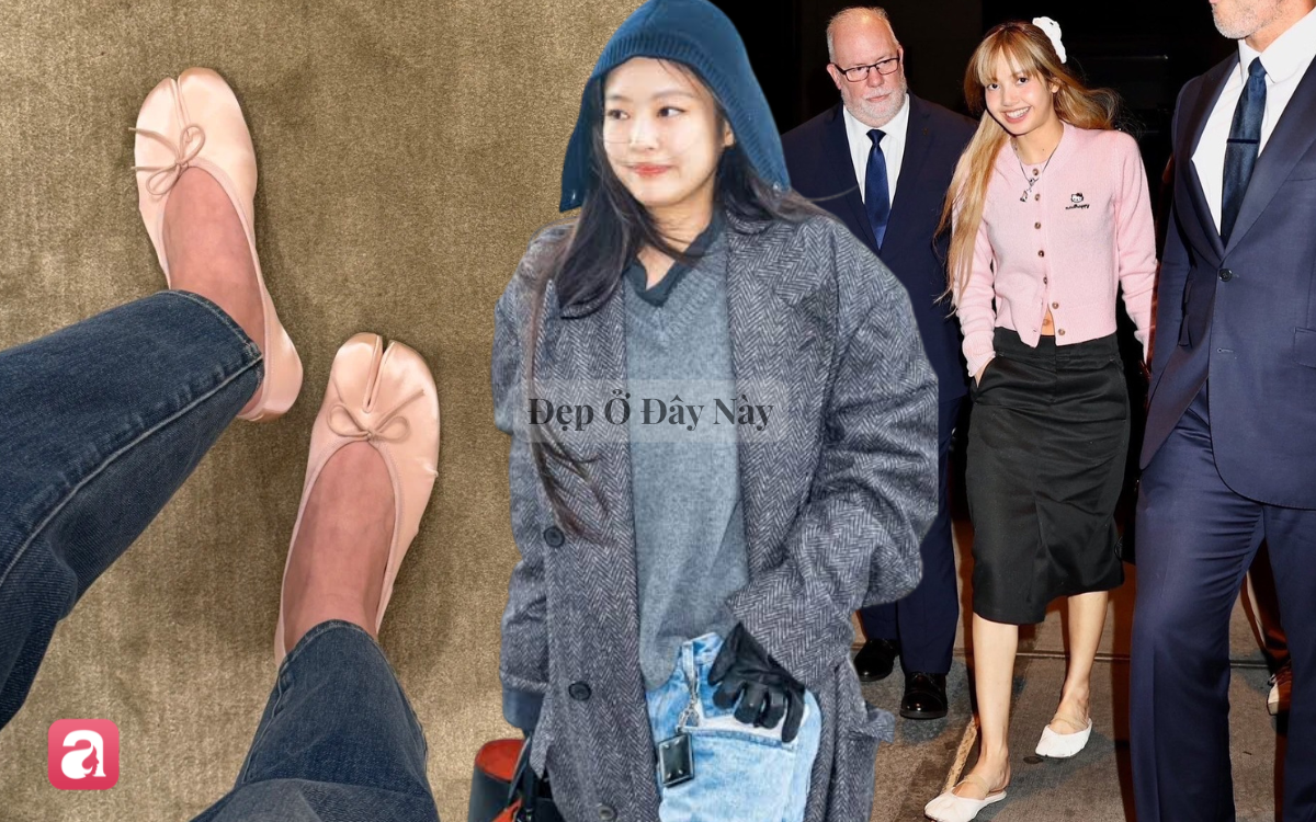 Đôi giày "độc lạ" bỗng thành hot trend từ Á sang Âu: Lisa, Jennie, Rosé đều mê mẩn- Ảnh 1.