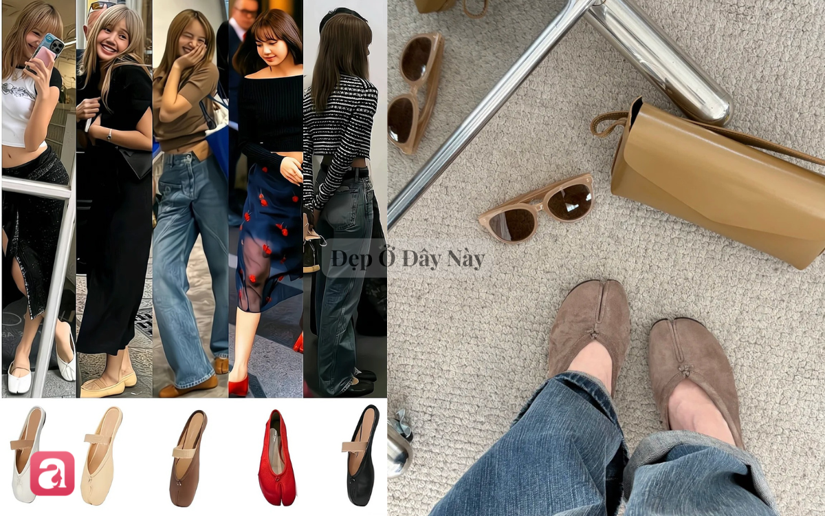 Đôi giày "độc lạ" bỗng thành hot trend từ Á sang Âu: Lisa, Jennie, Rosé đều mê mẩn- Ảnh 4.