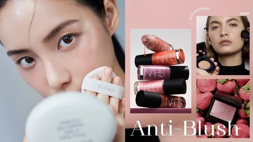Anti-Blush: kiểu đánh má hồng nhẹ như không nhưng giúp gương mặt trông thanh thoát - Ảnh 1.