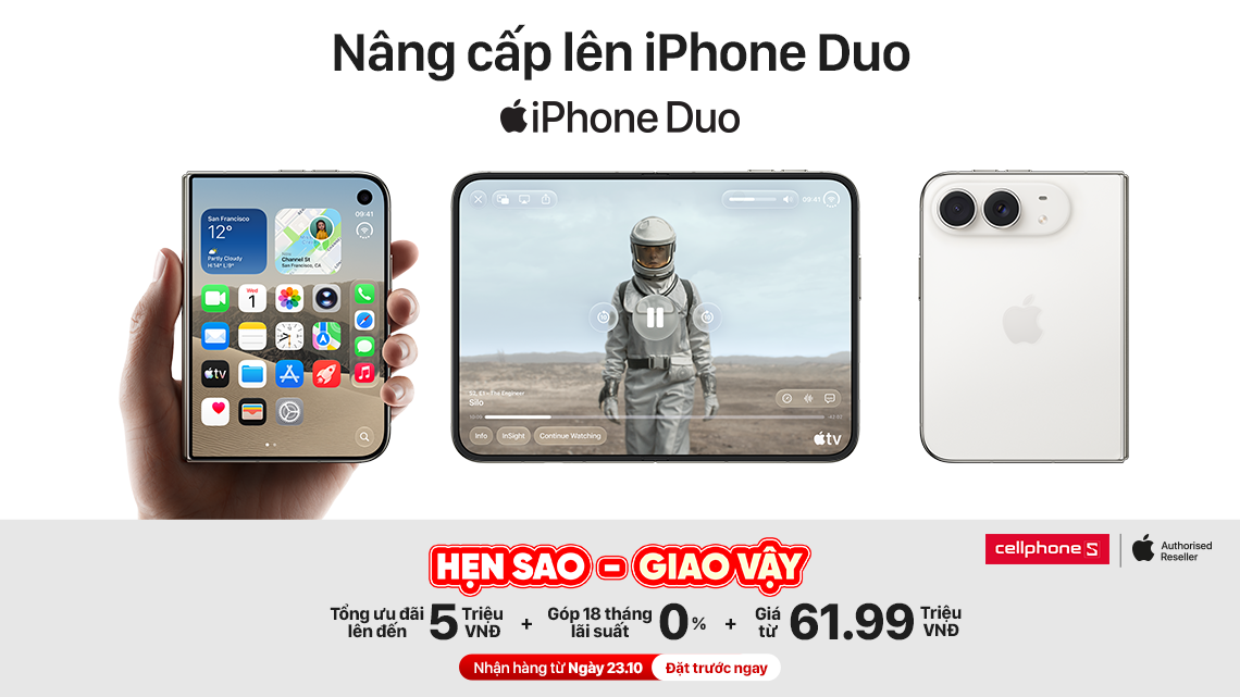 Đặt trước iPhone Duo ch&iacute;nh h&atilde;ng, ưu đ&atilde;i đến 5 triệu- Ảnh 1.
