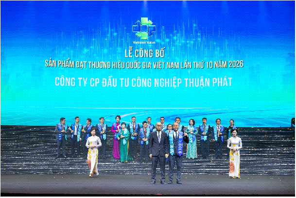 THUAN PHAT INC tự h&agrave;o sản phẩm đạt Thương hiệu Quốc gia Việt Nam 2026- Ảnh 2.