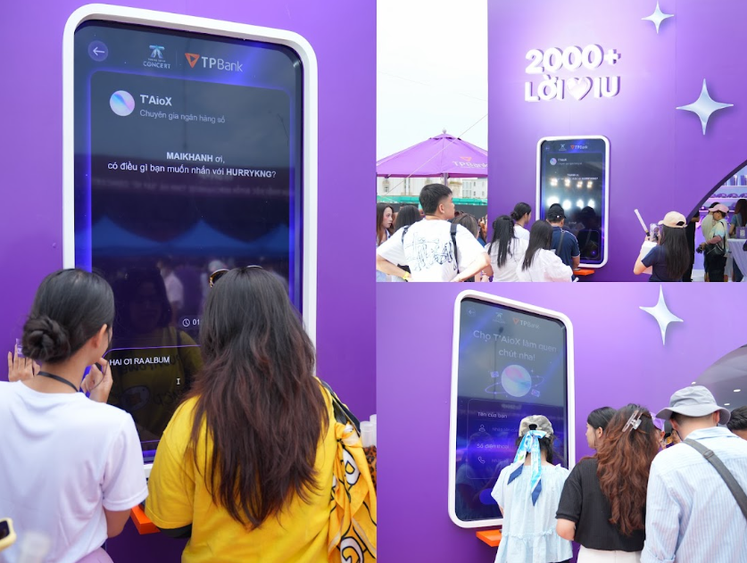 TPBank tại Tinh Hà "Say Hi": Booth trải nghiệm "chật kín" fan, hé lộ không gian SkyLounge - TPBank Premier- Ảnh 3.