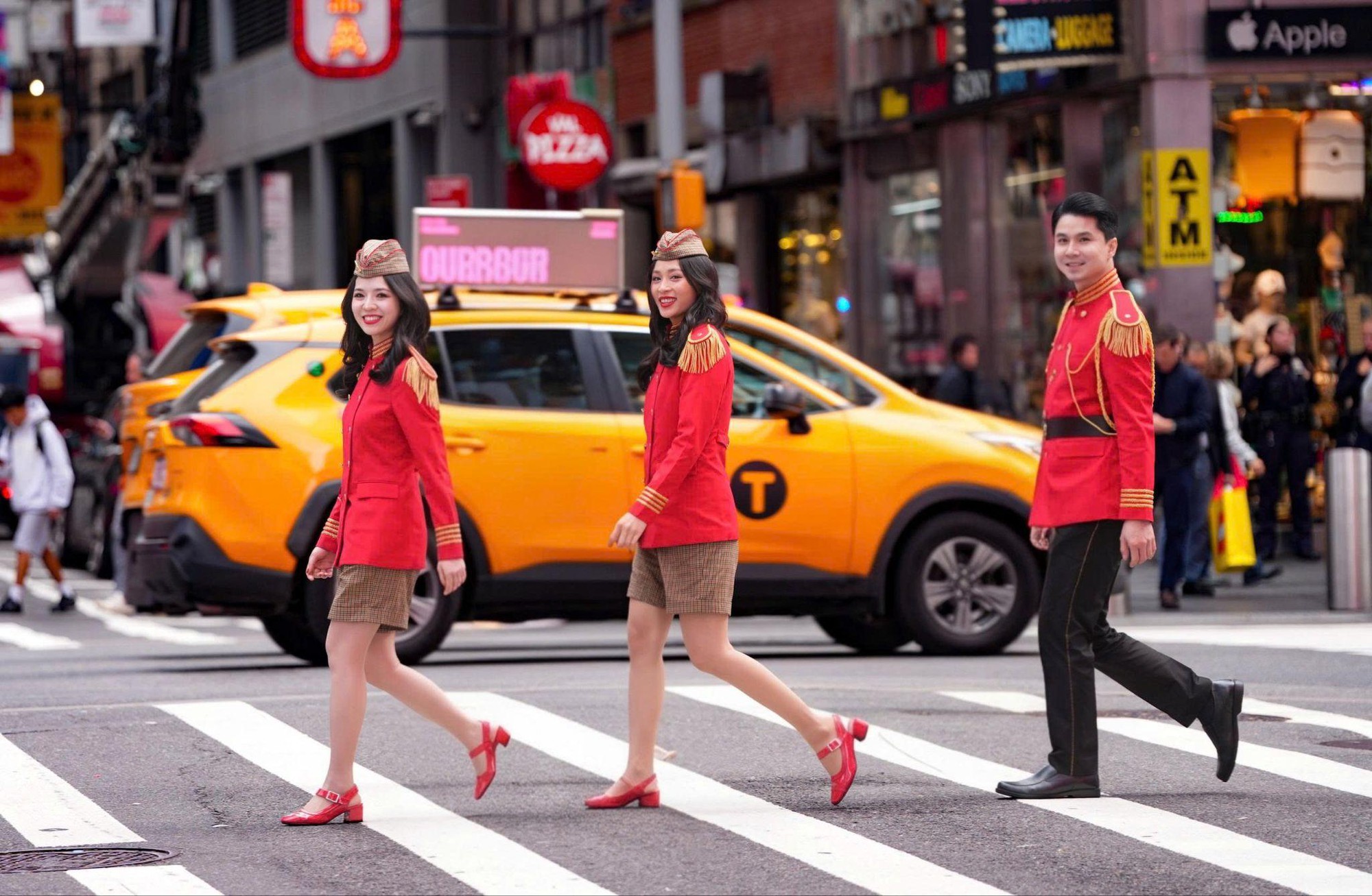 Những hình ảnh nổi bật của phi hành đoàn Vietjet tại New York - Ảnh 1.