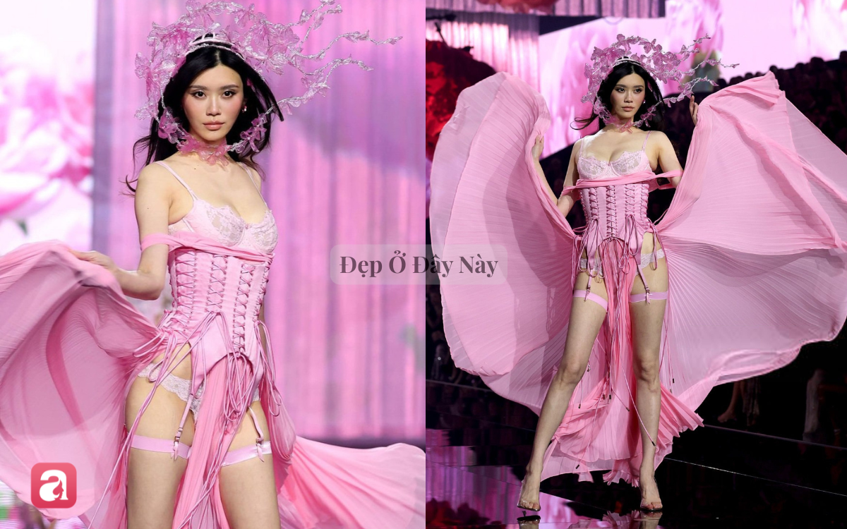 Đ&atilde;i ngộ đặc biệt của d&acirc;u h&agrave;o m&ocirc;n Hề Mộng Dao khi trở lại Victoria's Secret sau 8 năm- Ảnh 5.
