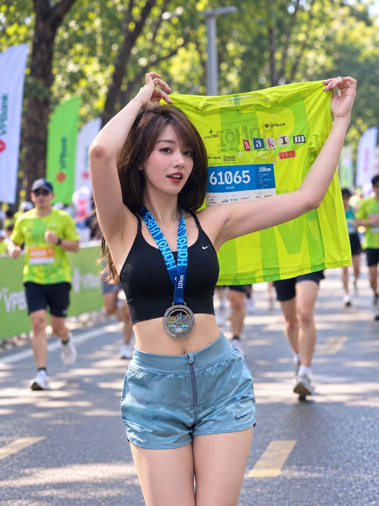 “Một mét vuông, mười nàng thơ” trên đường chạy VPBank giữa mùa thu Hà Nội- Ảnh 4.