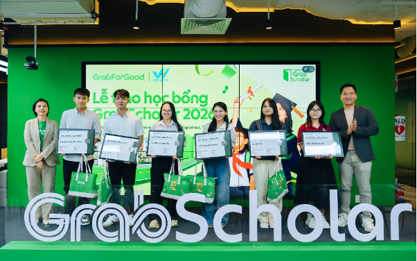 GrabScholar 2026 tiếp sức hành trình học tập của hơn 300 học sinh, sinh viên- Ảnh 1.