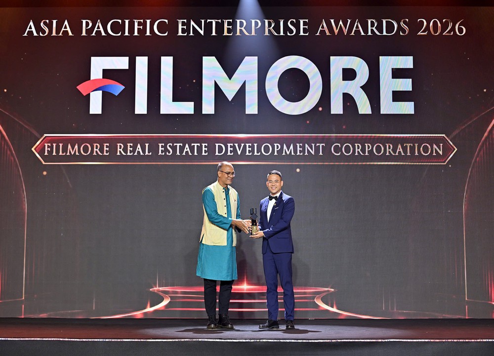 Filmore Development đạt giải doanh nghiệp xuất sắc châu Á - Ảnh 1.
