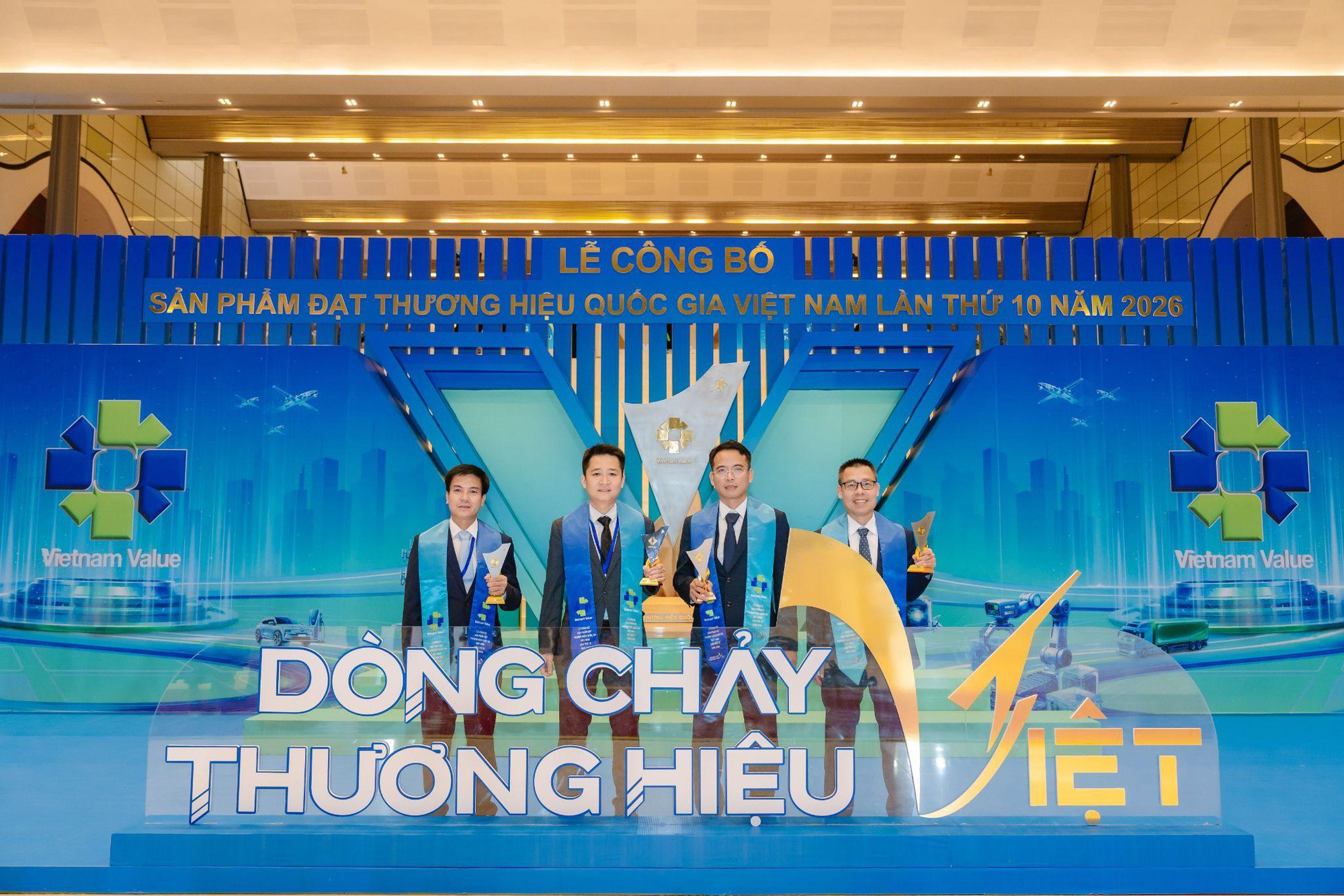 &rlm;Dịch vụ thu ph&iacute; kh&ocirc;ng dừng VETC đạt Thương hiệu Quốc gia Việt Nam năm 2026&rlm; - Ảnh 1.