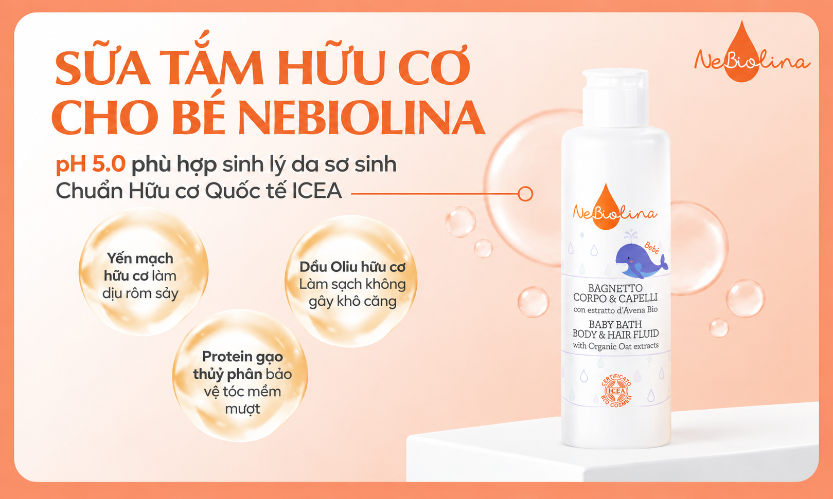 Sữa tắm nhiều bọt c&oacute; sạch hơn kh&ocirc;ng? Điều ba mẹ n&ecirc;n biết khi tắm cho con - Ảnh 3.